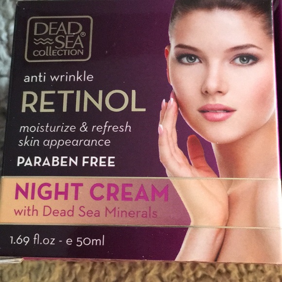 NIB Dead Sea Anti Wrinkle Retinol Night/Day Cream - Picture 2 of 6